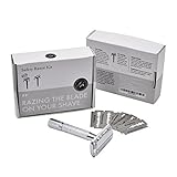 Double Edge Safety Razor Kit + 5 Swedish Platinum