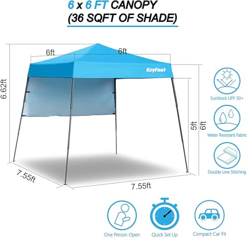 EzyFast Ultra Compact Backpack Canopy Review: Portable 7.5x7.5 ft Pop-Up Shelter image 19