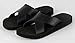 iLoveSIA Men's Athletic Slides Casual Daily Sandals Black US Size 11