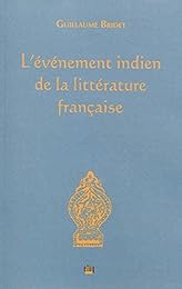 L' événement indien de la littérature française