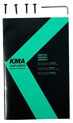 4 KICKER+45KMA4506+6+Channel+Amplifier+KMA450+6