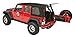 Bestop 54853-17 Trektop Pro Hybrid Soft Top w/ Tinted Sliding Side Panels for 2007-2018 Wrangler 4-Door