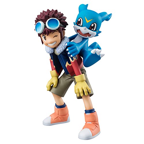 G.E.M Series Digimon Adventure 02 Buimon & Daisuke Motomiya + Digimon Tamers Guilmon & Takato Matsuda