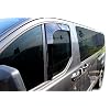 J&J AUTOMOTIVE Heko Winddeflector voor Transit Custom 2012-UP 2-delige set, zwart, rook, aerodynamica, eenvoudige…