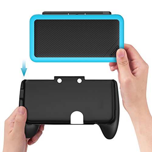 image for MoKo Handle Grip for Nintendo NEW 2DS XL, Anti-slip Protective Grip wi