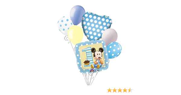 Ykkj Mickey Balloons Decorations Danniversaire Mickey Mouse Fete Sur Le Theme Minnie Decorations Joyeux Anniversaire Banniere Pour Anniversaire Fete Prenatale Rose Decorations Cuisine Et Maison Schoolofbabywearing Com