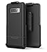 ENCASED Galaxy Note 8 Rugged Belt Case, Heavy Duty Rebel Armor (Full Body) Cover with Holster Clip for Samsung Note 8 - Military Grade Protection (Black)