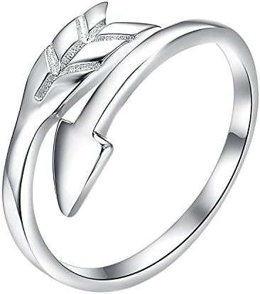 925シルバー 指輪 メンズ おしゃれ 人気 超特価 矢印 リング 調節可能 フリーサイズ 婚約指輪 プレゼント オープン