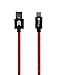 Besty-Innovations Nylon Braided USB Type C to USB 3.0 Type A Data and Charging Cable for Google Pixel, OnePlus 3T, Samsung Galaxy S8, Huawei Honor 8, Nexus 5X / 6P and More, 6.6 Feet/2M (Black Red)