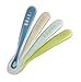 BEABA First Stage Baby Feeding Spoon Set, THE ORIGINAL Soft Tip Silicone Spoons for Babies, Gum Friendly BPA Lead Phthalate and Plastic Free, Great Gift Set (4 Pack), Assorted