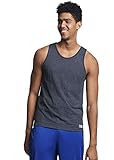 Russell Athletic Men's Essential Tank, Black Heather, XL