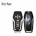2pcs Black Key Cover Fit for 2013-2016 FORD Fusion Mustang edge F-450 F-150 LINCOLN MKZ MKC Remote Key Holder Protector Fob Skin Key Cover Keyless Gift M3N-A2C31243300