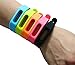 Seeme Colorful Waterproof Replacement Band for Xiaomi Wireless Wristband Bracelet (No Activity Tracker) (Black)