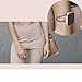 bayite Bling Bands Compatible with Fitbit Versa/Versa 2 Band for Women, Stainless Steel Metal Jewelry Bracelet Bangle Wristband, Rose Gold