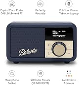 Roberts Revival PETITE2 FM DAB DAB+ Digital Radio with Bluetooth Midnight Blue view 2
