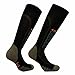 Eurosocks  Silver Supreme Sock, Black, Small