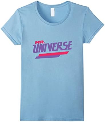 Women's Mr. Universe T-shirt Medium Baby Blue
