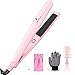 Hair Straightener Brush by MiroPure, Hair Straightening with Ionic, 13 Temperature Settings with LED Screen, Anti-Scald Professional Hair Tools