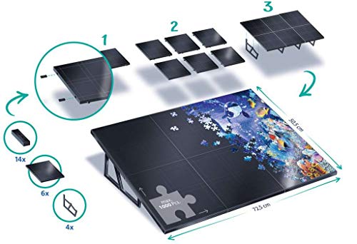 Ravensburger Puzzle Stand & Go 17976 - Praktisches Puzzle-Zubehör speziell für 1000 Teile Puzzles entwickelt – Bild 3