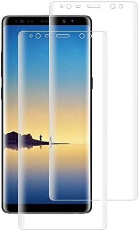 Goreson [Full Coverage] PET Soft Flexible TPU Film, [2 Pack] Samsung Galaxy Note 8 Screen Protector (Case Friendly), with Lifetime Replacement Warranty