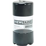 Viewtainer Storage Container, 2 x 4-Inch, Black