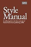 United States Government Publishing Office Style