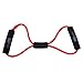 Power Systems Versa 8, Figure-8 with Padded Handles, Resistance Band Level: Medium, Red, 13.5 Inches, (84210)