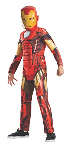 Rubies Marvel Universe Classic Collection Avengers Assemble Deluxe Muscle-Chest Iron Man Costume, 50-54 Tall Rubies Marvel Universe Classic Collection Avengers Assemble Deluxe Muscle-Chest Iron Man Costume, 50-54" Tall