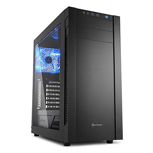 Sharkoon-s25-w-Caja-de-Ordenador-pc-Gaming-semitorre-ATX-Negro