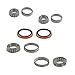 Front Driver & Passenger Side Inner Outer Wheel Bearing & Seal Kit for Ford F150