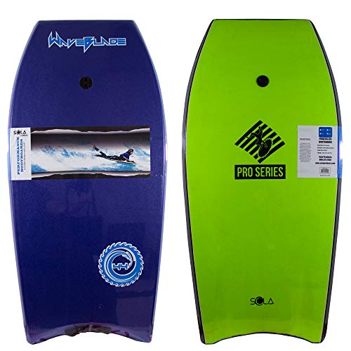 WaveBlade Pro Quality and Performance 42″ Bodyboard w/Channel Slick Bottom and Leash