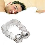 2PCS Silicone Magnetic Anti Snore Nose Clip Unisex Stop Snoring Anti Snoring Sleep Silicone Nose Clip Tools