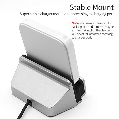 Boomba Charging Station Compatible with Square Card Reader (Silver)