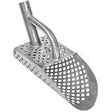 CKG Lightweight Beach Diving Sand Scoop Metal Detecting Stainless Steel 1.5mm