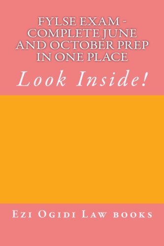 Download FYLSE Exam - Complete June and October prep in one place: Look Inside!