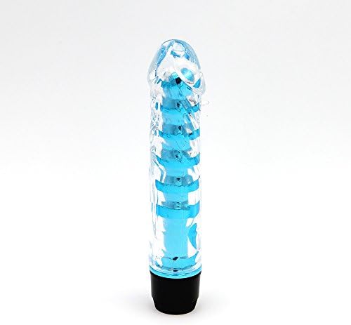 Body Soft Silicone Waterproof Massager (Blue)
