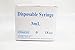 Science Purchase Disposable Luer-Slip Tip 3mL Syringe, Sterile without Needle, 100 Count