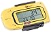 Ozeri 4x3razor Pocket 3D Pedometer and Activity Tracker with Bosch Tri-Axis Technology from Germany, Yellow