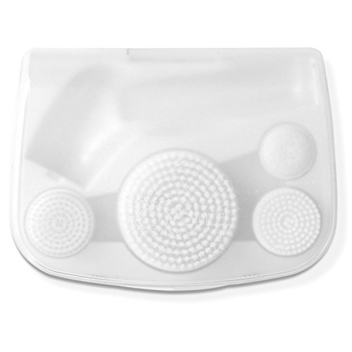 Travel Case for the Skin Cleansing System Facial Brush & Body Care Kit for Women & Men. Includes 4 replacement heads - Large Body Brush, Soft Face Brush, Regular Face Brush and Pumice Stone. (Travel Case)