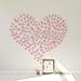 YINGKAI Mariposa in Gossip Girl 12pcs/Pack PVC 3D Decorative Butterflies Removable Wall Art Sticker for Home Decor and Wedding Party Decoration (Pink)