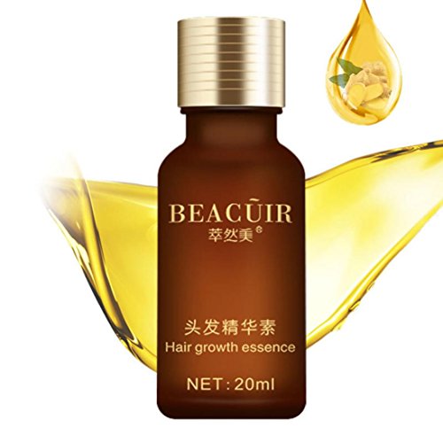 Besde Hair Care Essence Treatment For Men and Women Hair Loss Fast Powerful Hair Growth Serum Repair Hair Root (Browm, 20ml)