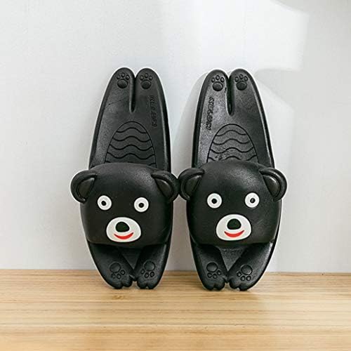 ジョイジョイ 前開きスリッパ 激安通販 バススリッパ エコスリッパ 夏 カップル 柔らか 軽量 耐摩耗性 防水性 漫画クマ 業務用 ソフトボトム 浴室 滑り止め クールスリッパ 風呂 屋内 ホーム 来客用