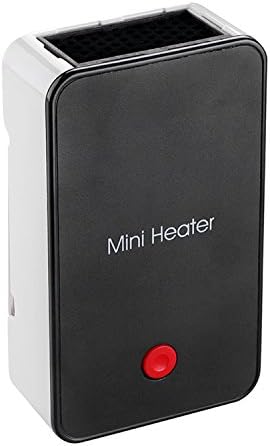 Willcome Portable Safety Energy-saving Mini Heater Desktop Electric Fan Heater, Black