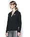 Under Armour Women's Favorite Fleece 1/2 Zip, Black/White, X-Small
