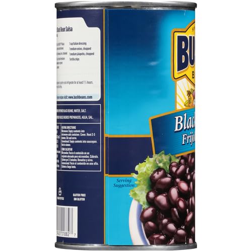 BUSH’S BEST BLACK BEANS, 26.5 OUNCE