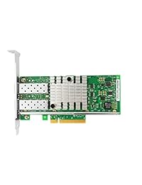 vogzone para Intel X520 DA2 10 GBE Ethernet convergente adaptador de red PCI E x8 puerto Dual SFP + Intel 82599ES Chip