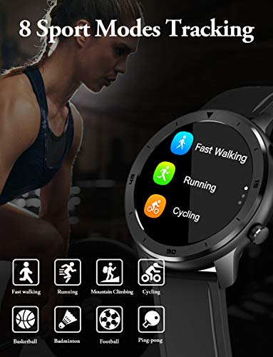 ایگرد | قیمت و خرید Smart Watch, Popglory Smartwatch HR, Touchscreen 1.3\