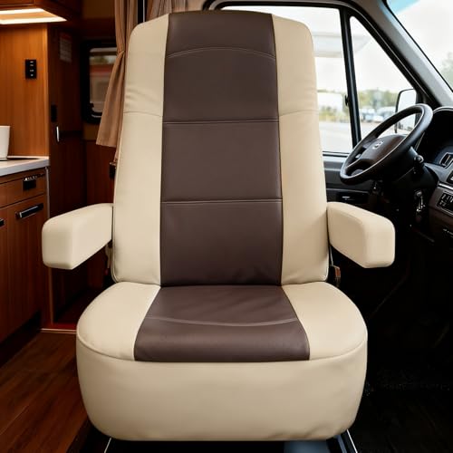 FAVIRZCE 2-Pack RV Seat Covers for Captain Chairs by FAVIRZCE - Used condition - US$66.82