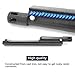 Hongso Gas Grill Stainless Steel Heat Plate Shield and Cast Iron Burner Repair Kit Replacement for Jenn Air 720-0061, 3 Pack