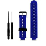 Newest Silicone Wristband Replacement WatchBand for Garmin Forerunner 220/230/235/630/620/735 and Garmin Approach S20/S5/S6 GPS Smart Watch